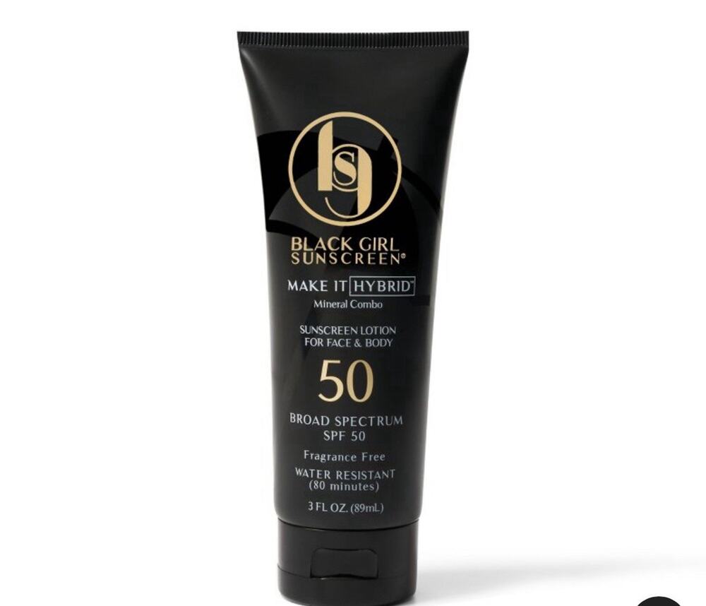 Black Girl Sunscreen Make It Hybrid SPF 50 Broad Spectrum - 3 fl oz - Sealed